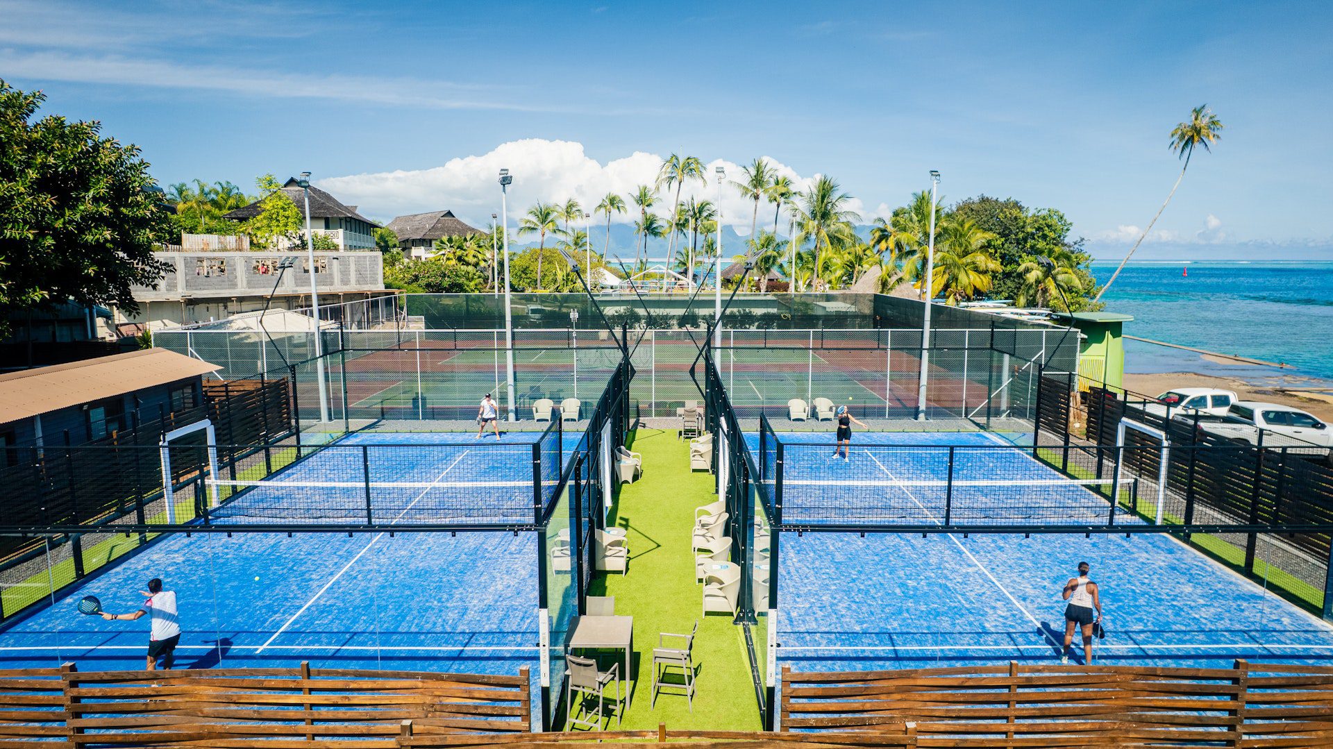 Padel courts